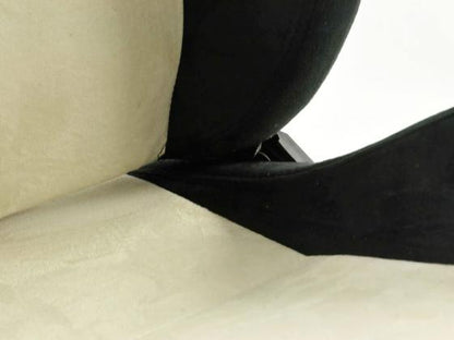 FK Sportsitze Auto Halbschalensitze Set Columbus Kunstleder beige/schwarz mit Laufschienen