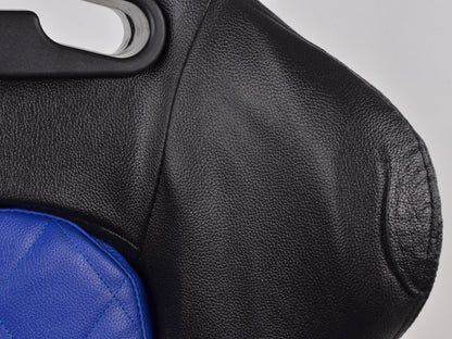 FK Sportsitz Bürodrehstuhl Detroit schwarz/blau Chefsessel Drehstuhl Bürostuhl