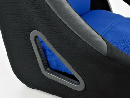 FK Sportsitze Auto Vollschalensitze Set Edition 4 Stoff blau