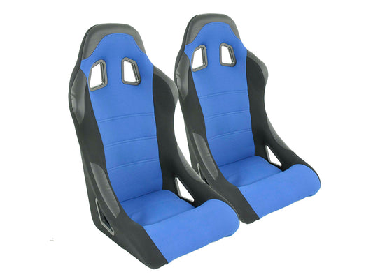 FK Sportsitze Auto Vollschalensitze Set Edition 4 Stoff blau