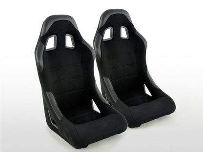 FK Sportsitze Auto Vollschalensitze Set Edition 4 Stoff schwarz