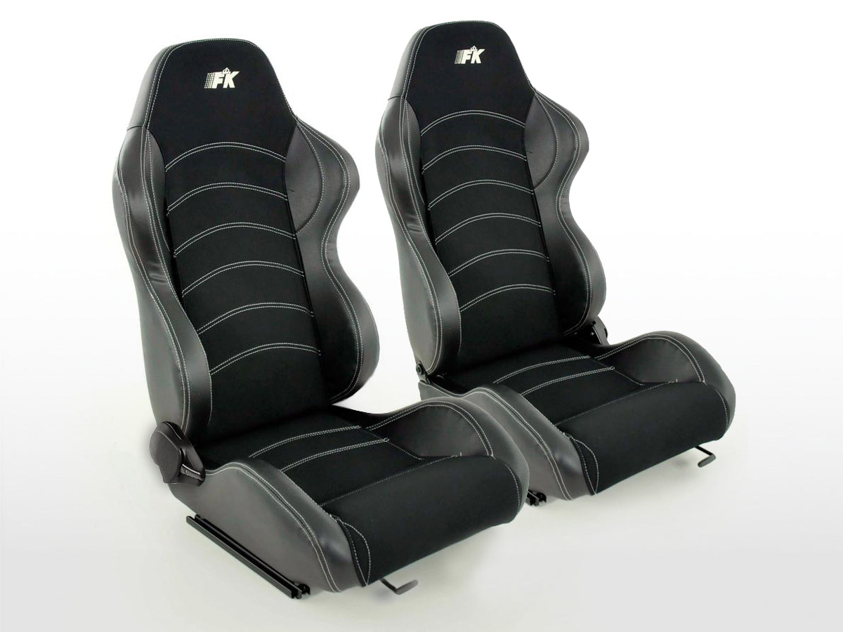 FK Sportsitze Auto Halbschalensitze Set Vancouver in Motorsport-Optik