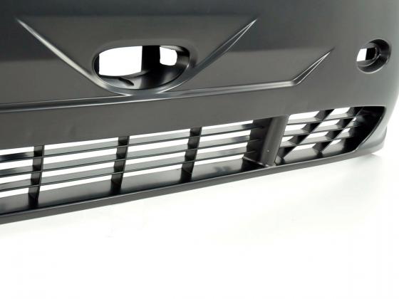 Sportstoßstange hinten Heckschürze RACELOOK aus ABS Peugeot 206 Bj. 98-06