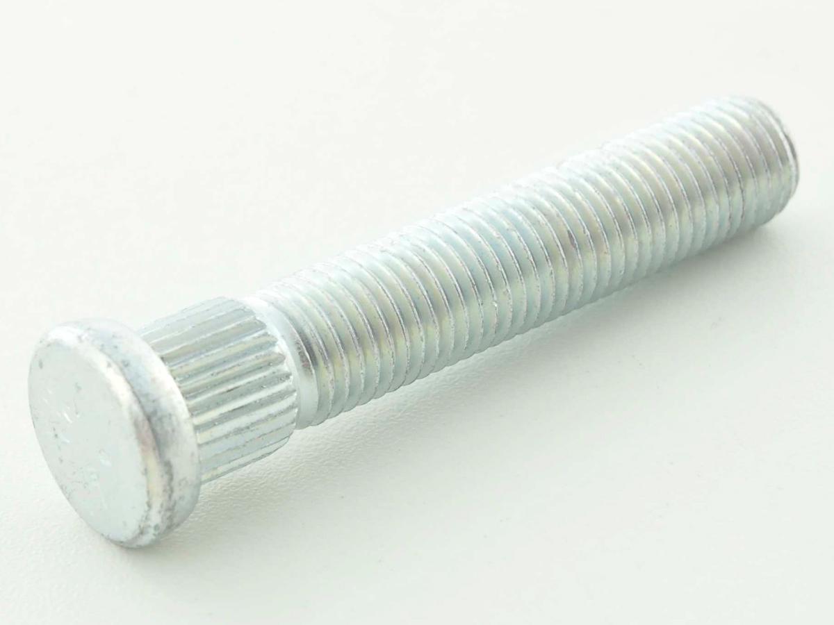Stehbolzen M12 x 1,5 Gesamtlänge 47 mm Rändeldurchmesser 13 mm Radbolzen