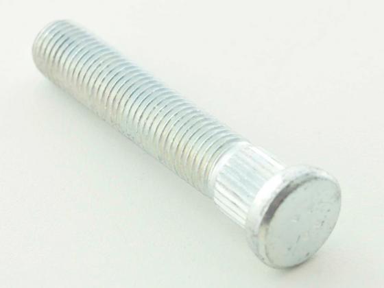 Stehbolzen M12 x 1,5 Gesamtlänge 47 mm Rändeldurchmesser 13 mm Radbolzen