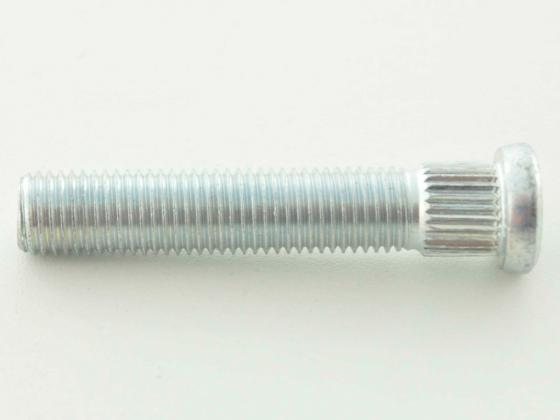 Stehbolzen M12 x 1,5 Gesamtlänge 47 mm Rändeldurchmesser 13 mm Radbolzen
