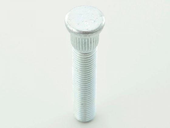 Stehbolzen M12 x 1,5 Gesamtlänge 47 mm Rändeldurchmesser 13 mm Radbolzen