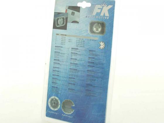 Tankdeckelblende Fuel Cap Alu Look M2 Ø120 Abdeckung Tankdeckel