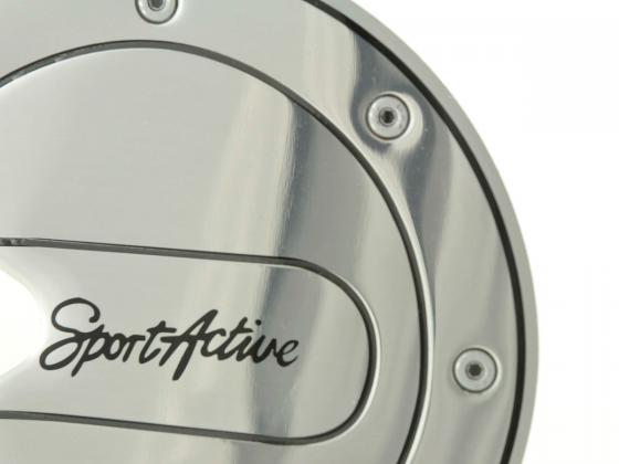 Tankdeckelblende Fuel Cap Alu Look M1 103/M2 Ø163 Fiat Bravo /Brava Abdeckung Tankdeckel