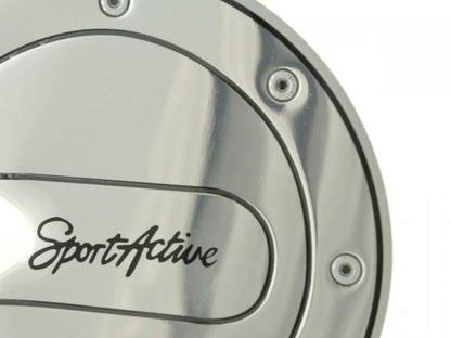 Tankdeckelblende Fuel Cap Alu Look M1 103/M2 Ø163 Fiat Bravo /Brava Abdeckung Tankdeckel