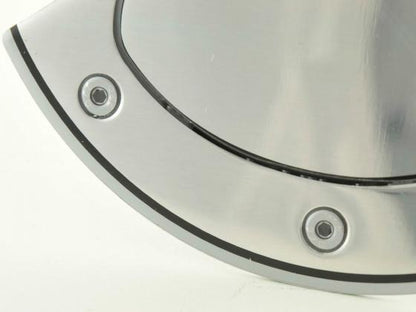 Tankdeckelblende Fuel Cap Alu Look M1 103/M2 Ø163 Fiat Bravo /Brava Abdeckung Tankdeckel