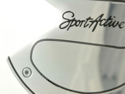 Tankdeckelblende Fuel Cap Alu Look M1 103/M2 Ø163 Fiat Bravo /Brava Abdeckung Tankdeckel