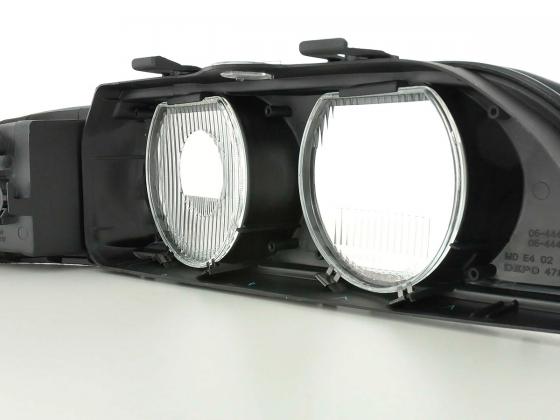Frontblinker Blinker Set BMW 5er Typ E39 Bj. 95-00 schwarz