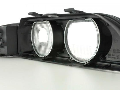 Frontblinker Blinker Set BMW 5er Typ E39 Bj. 95-00 schwarz