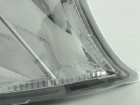 Frontblinker Blinker Set BMW 3er Coupe/Cabrio Typ E46 Bj. 01-03 chrom