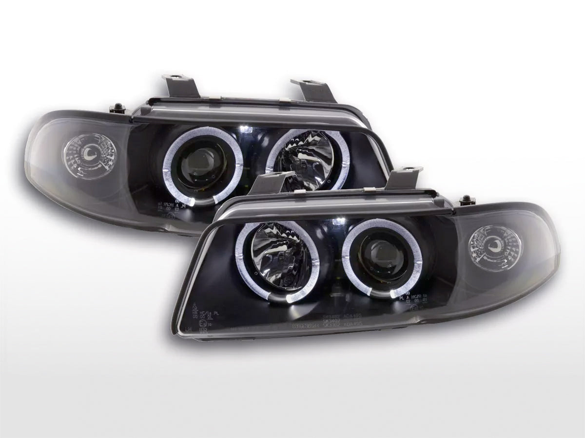 Scheinwerfer Set Audi A4 Typ B5  95-99 schwarz