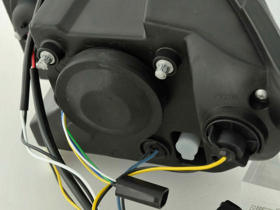 Scheinwerfer Set Angel Eyes BMW Z4 Typ E85/E86 Bj. 03-08 chrom