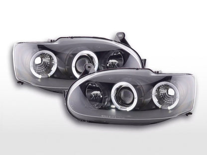 Scheinwerfer Set Ford Escort MK6  95-04 schwarz