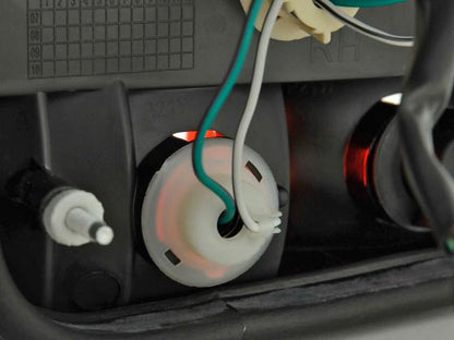 Rückleuchten Set Audi A3 Typ 8L  96-02 rot/weiß