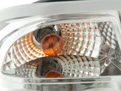 Rückleuchten Set für Heckklappe BMW 3er Limo Typ E46 Bj. 98-01 chrom