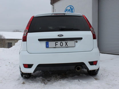 Ford Fiesta VI Endschalldämpfer inkl. Verbindungsrohr zum Kat - 1x90 Typ 14