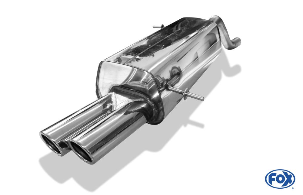 Ford Fiesta VII/ Fiesta VII Sport - 1,0l Eco Boost 1,4l Endschalldämpfer - 2x70 Typ 16