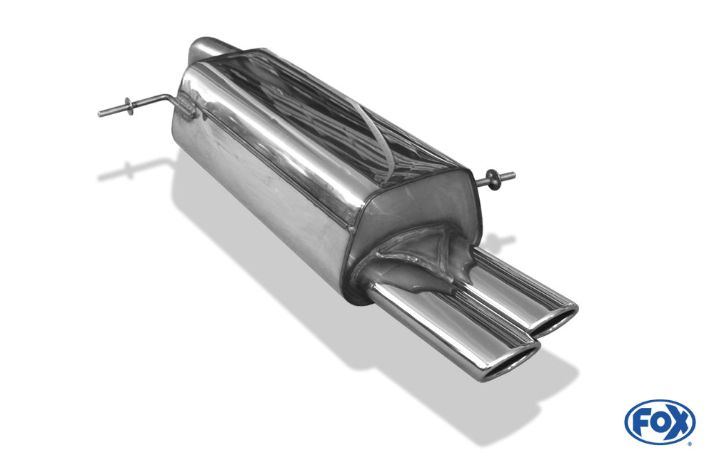 Ford Fiesta VII/ Fiesta VII Sport - 1,0l Eco Boost 1,4l Endschalldämpfer - 2x86x54 Typ 32