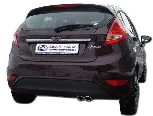 Ford Fiesta VII/ Fiesta VII Sport Endschalldämpfer - 2x86x54 Typ 32