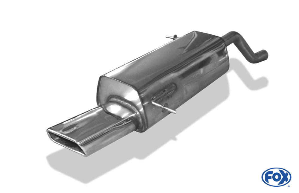 Ford Fiesta VII/ Fiesta VII Sport - 1,0l Eco Boost 1,4l Endschalldämpfer - 145x65 Typ 59