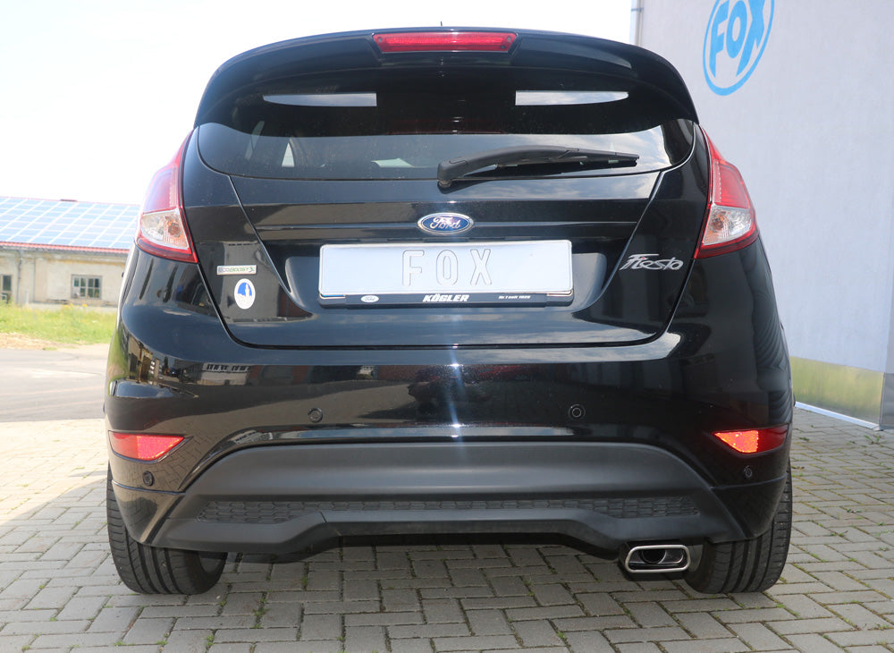 Ford Fiesta VII - Black/ Red Edition - 1,2l  1,4l D  1,6l D Endschalldämpfer - 145x65 Typ 59