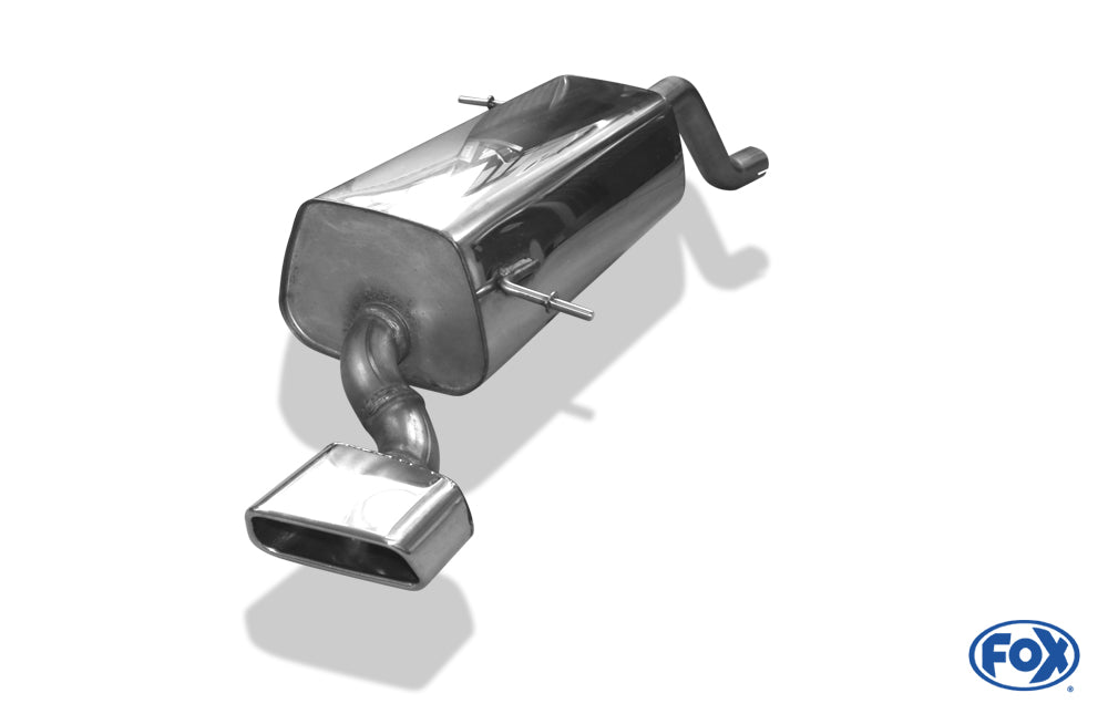 Ford Fiesta VII - Black/ Red Edition - 1,0l Eco Boost 1,4l Endschalldämpfer - 145x65 Typ 59