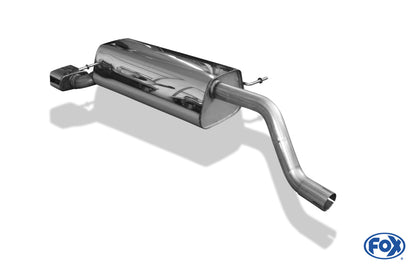 Ford Fiesta VII - Black/ Red Edition - 1,0l Eco Boost 1,4l Endschalldämpfer - 145x65 Typ 59