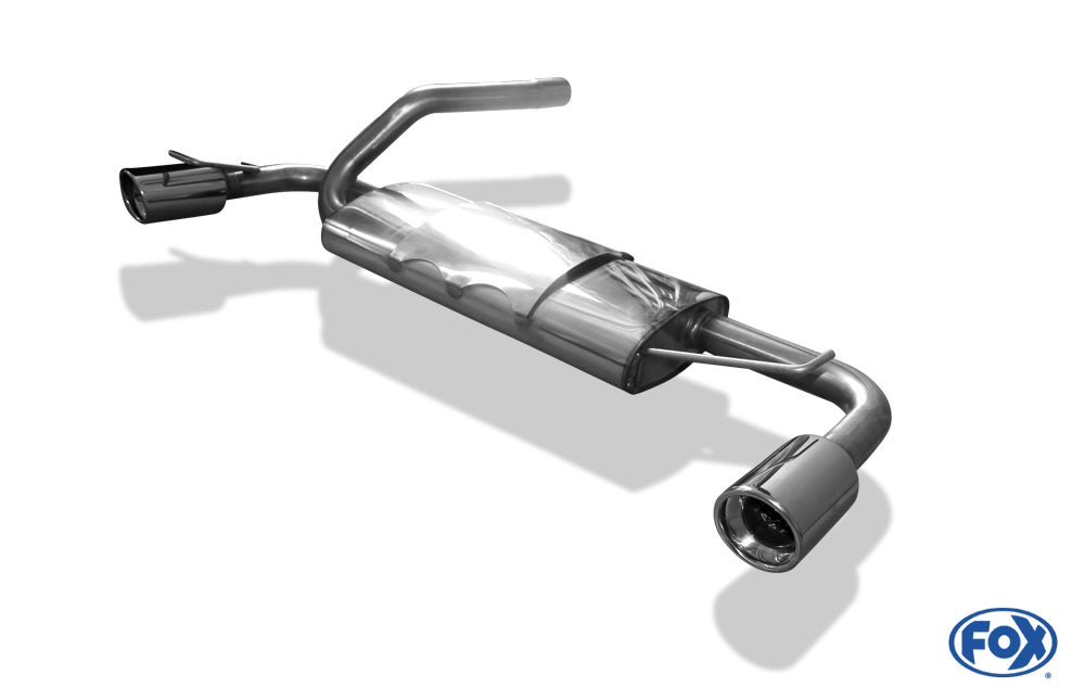 Ford Focus I Fließheck Typ DAW/ DBW Endschalldämpfer quer Ausgang rechts/links - 1x90 Typ 17 rechts/links