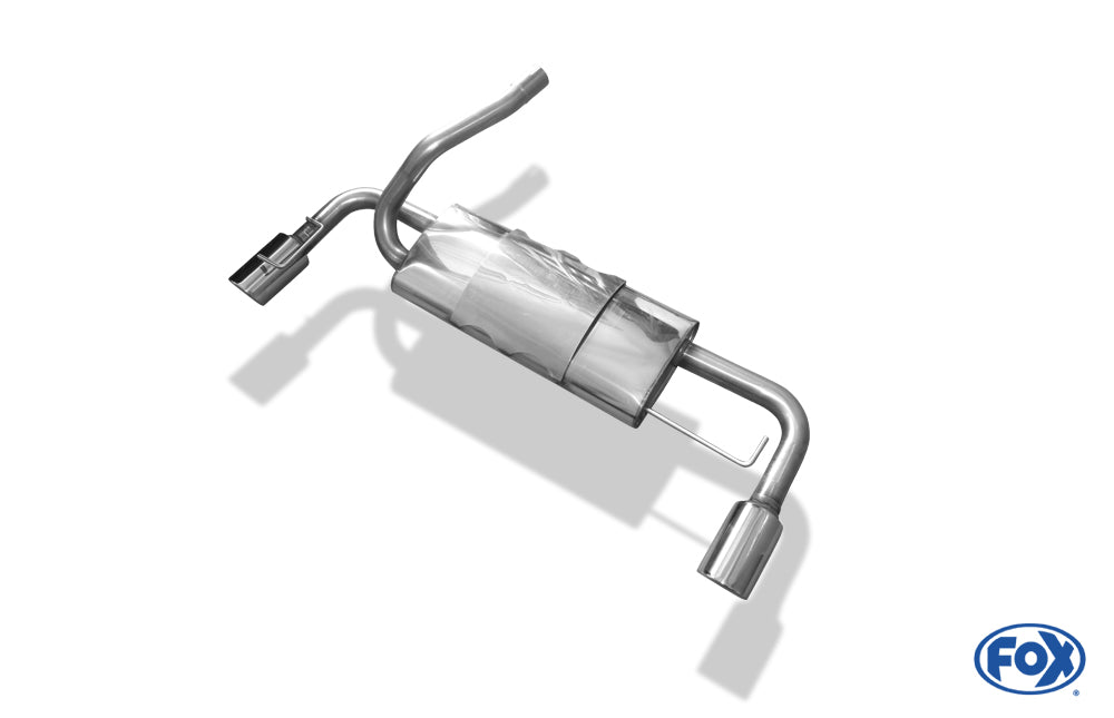 Ford Focus I Fließheck Typ DAW/ DBW Endschalldämpfer quer Ausgang rechts/links - 1x90 Typ 17 rechts/links
