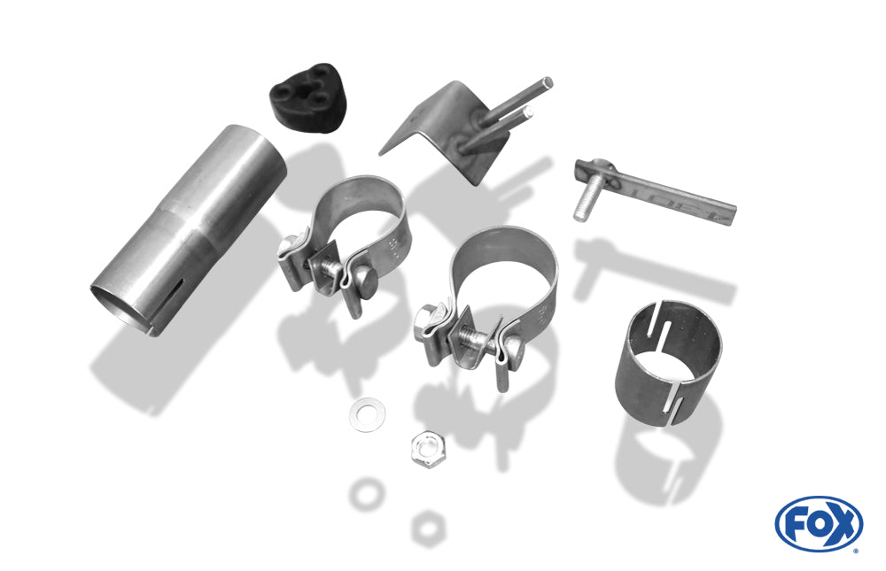 Ford Focus I Fließheck Typ DAW/ DBW Endschalldämpfer quer Ausgang rechts/links - 1x90 Typ 17 rechts/links