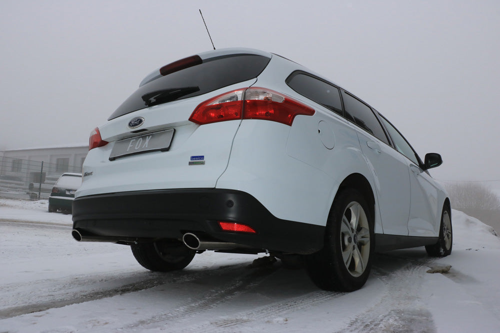 Ford Focus III Ecoboost - Turnier/ Kombi Endschalldämpfer Ausgang rechts/links - 106x71 Typ 32 rechts/links