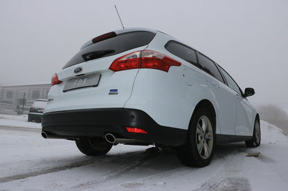 Ford Focus III Ecoboost - Turnier/ Kombi Endschalldämpfer Ausgang rechts/links - 106x71 Typ 32 rechts/links