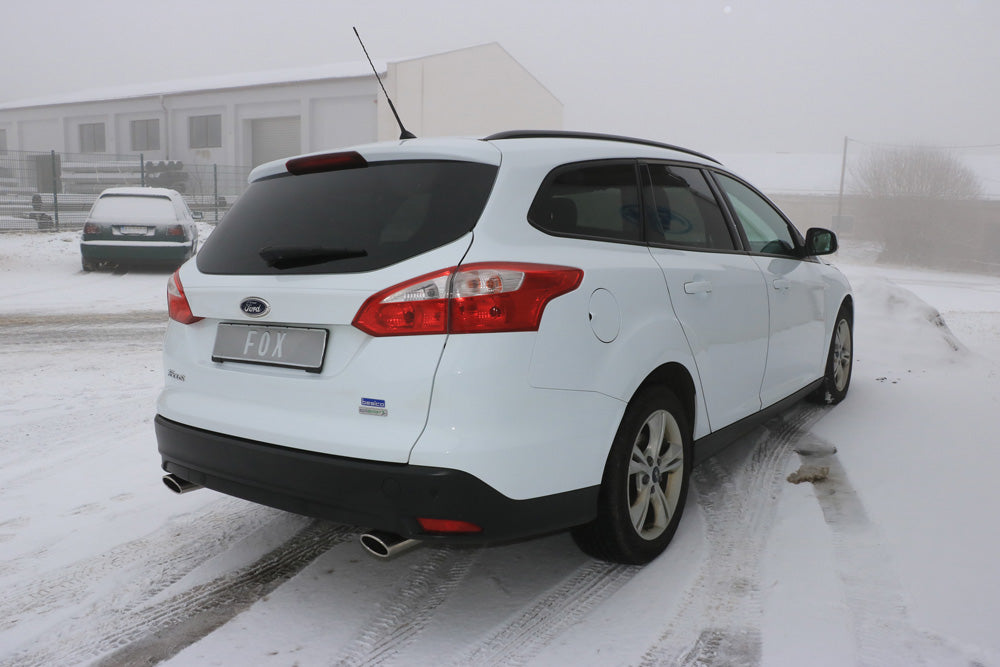 Ford Focus III Ecoboost - Turnier/ Kombi Endschalldämpfer Ausgang rechts/links - 106x71 Typ 32 rechts/links