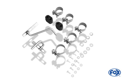 Ford Focus III Ecoboost - Turnier/ Kombi Endschalldämpfer Ausgang rechts/links - 106x71 Typ 32 rechts/links