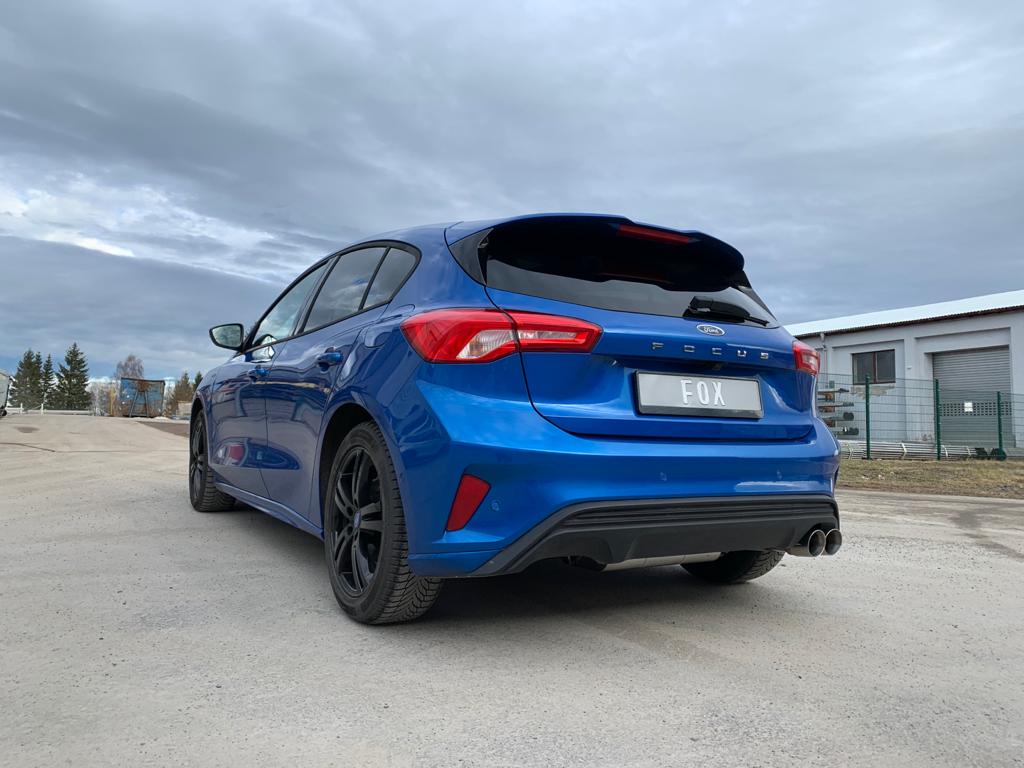 Ford Focus IV ST-Line - starre Hinterachse Endschalldämpfer Ausgang rechts - 2x90 Typ 25