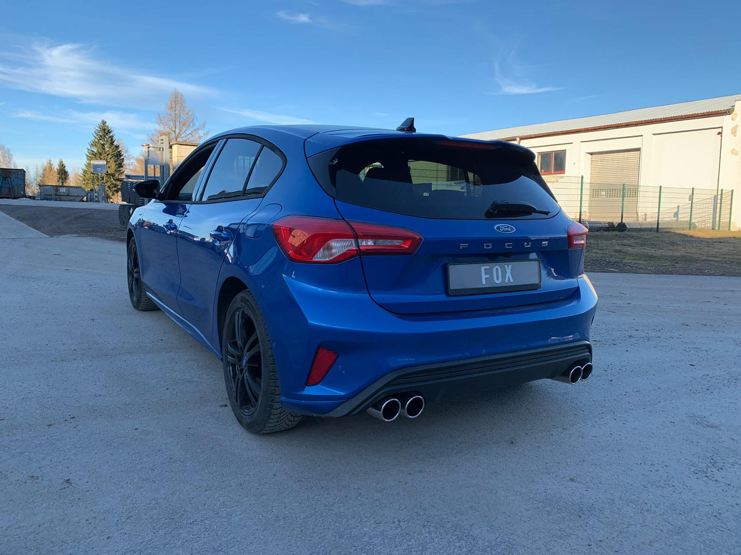 Ford Focus IV ST-Line - Einzelradaufhängung Endschalldämpfer Ausgang rechts/links - 2x90 Typ 16 rechts/links
