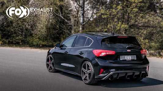 Ford Focus IV ST Endschalldämpfer Ausgang rechts/links ab OPF - 1x100 Typ 25 rechts/links schwarz emalliert