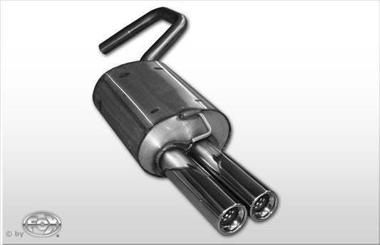 Ford Mondeo Turnier Typ BWY Endschalldämpfer - 2x80 Typ 13