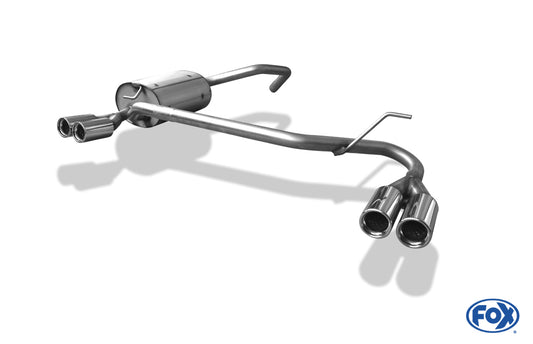 Ford Mondeo Turnier Typ BWY Endschalldämpfer Ausgang rechts/links - 2x76 Typ 13 rechts/links