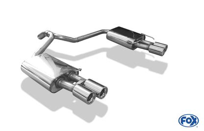 Ford Mondeo IV Turnier (Kombi) - 2,5l Endschalldämpfer rechts/links - 2x80 Typ 13 rechts/links