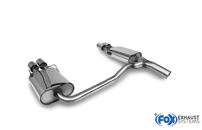 Ford Mondeo IV Fließheck 2,5l Endschalldämpfer rechts/links - 2x80 Typ 13 rechts/links