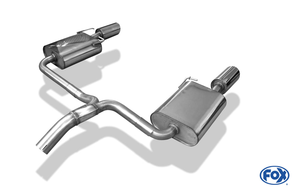 Ford Mondeo IV Turnier (Kombi) - Titanium S Endschalldämpfer rechts/links - 1x100 Typ 16 rechts/links