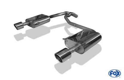 Ford Mondeo IV Fließheck 2,5l Endschalldämpfer rechts/links - 1x100 Typ 16 rechts/links