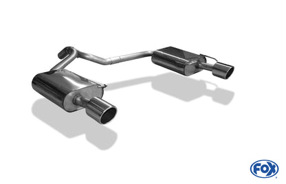 Ford Mondeo IV Stufenheck - Titanium S Endschalldämpfer rechts/links - 1x100 Typ 16 rechts/links