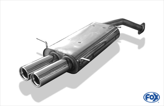 Ford Probe Endschalldämpfer - 2x76 Typ 13